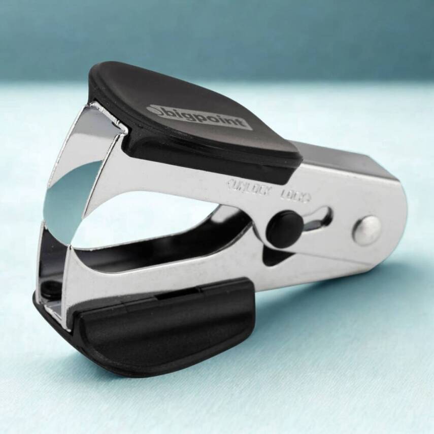 Bigpoint Zımba Sökücü, Kitlenebilir Kelebek, Koruyuculu, Siyah, Pratik - 4