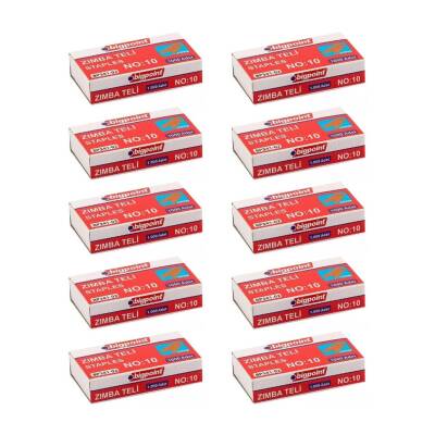 Bigpoint Zımba Teli No: 10, 1000 Adet, 10 Adet Kutu, 15 Sayfa, Sarı - 2