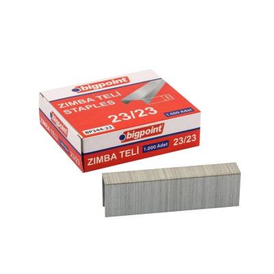 Bigpoint Zımba Teli No: 23/23, 1000 Adet, 230 Sayfaya Kadar Uyumlu - Bigpoint