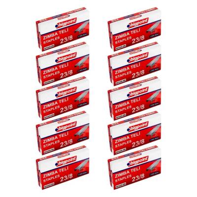 Bigpoint Zımba Teli No: 23/8, 1000 Adet, 10 Adet Kutu, 50 Sayfa - 2