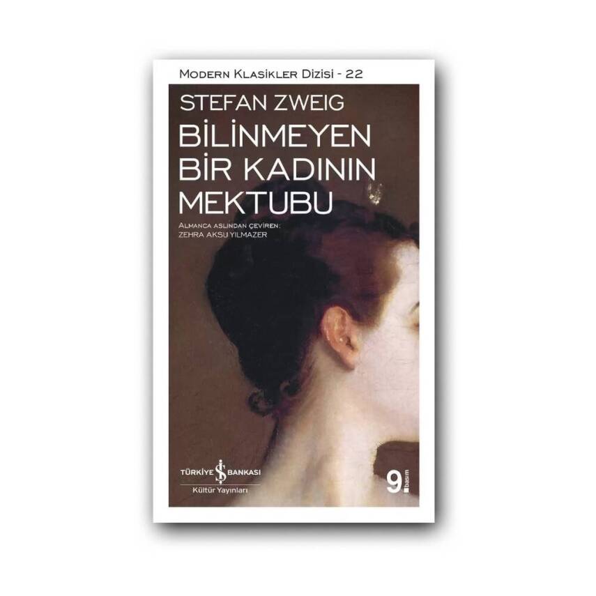 Bilinmeyen Bir Kadının Mektubu, Zweig, Modern Roman, Karton Kapak - 1