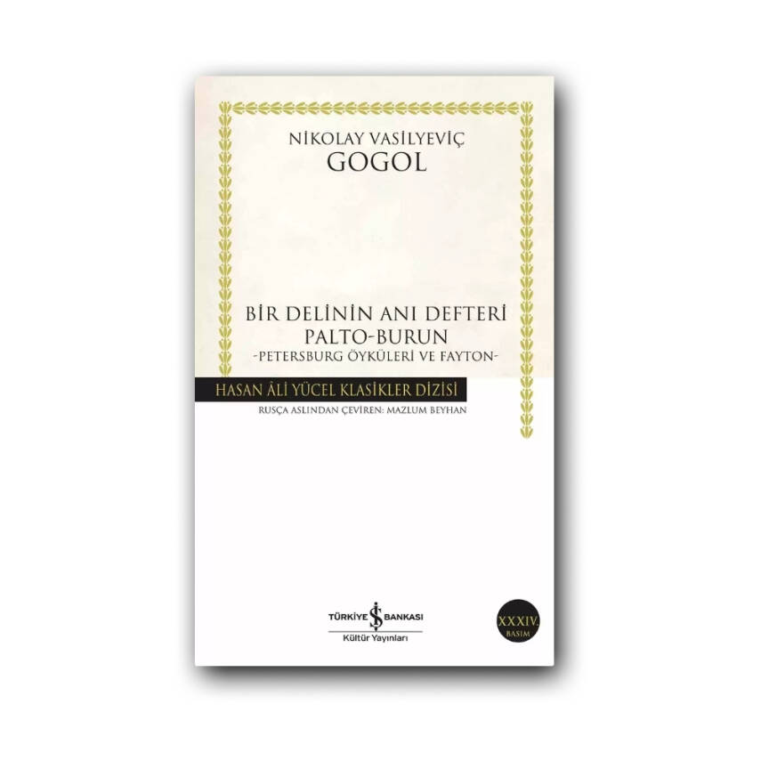 Bir Delinin Anı Defteri (Karton Kapak) – Gogol, Klasik Öykü Edebiyatı - 1