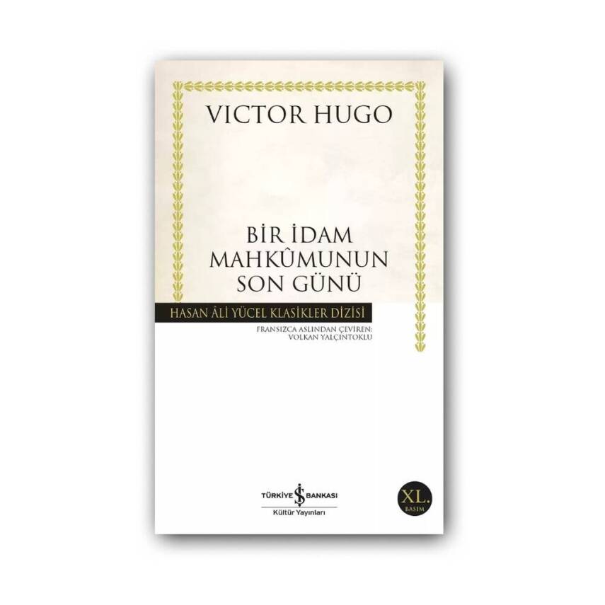 Bir İdam Mahkumunun Son Günü, Victor Hugo, Roman, Karton Kapak - 1