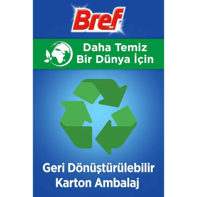 Bref Klozet Kokusu, Power Aktif, 50 gr, Tekli 4 Top, Çam Kokulu - 4