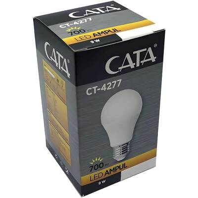 Cata LED Ampul, E27, 9 W, 6400 K, Enerji Verimli, Uzun Ömürlü Kullanım - 3