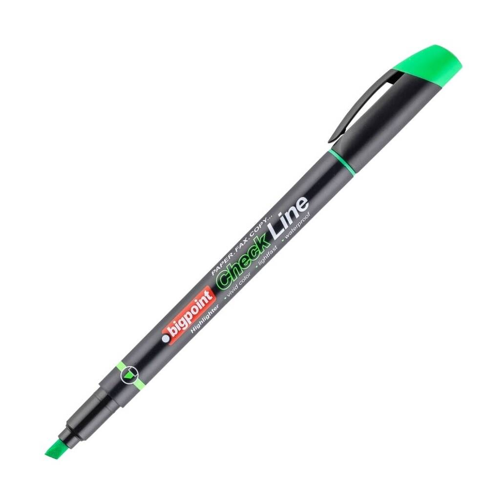 Bigpoint Fosforlu Kalem Seti, 5’li, Cep Tipi, Dayanıklı, 5 Farklı Renk