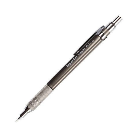Bigpoint Rapid Versatil Kalem, 0.7 mm, Metal Uç, Kumlu Gövde, Gri