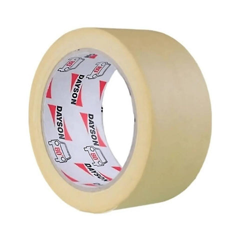 Dayson Universal Maskeleme Bandı, 24 mm x 35 m, Beyaz, Güçlü Yapışma