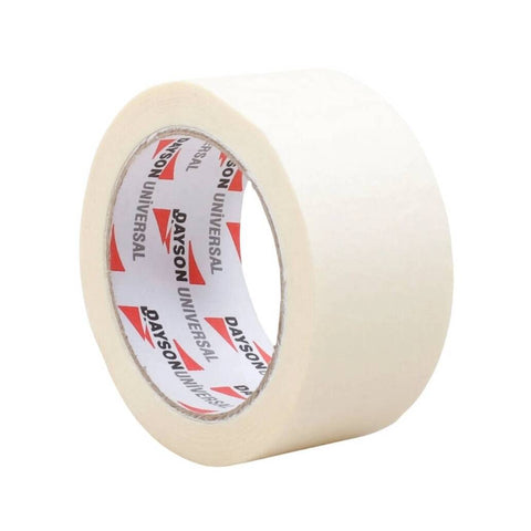 Dayson Universal Maskeleme Bandı, 48 mm x 35 m, Beyaz, Güçlü Yapışma