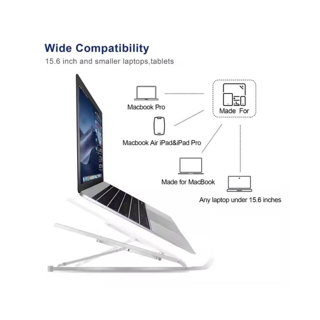 Rodoplu Basics Alüminyum Laptop Standı Ayarlanabilir