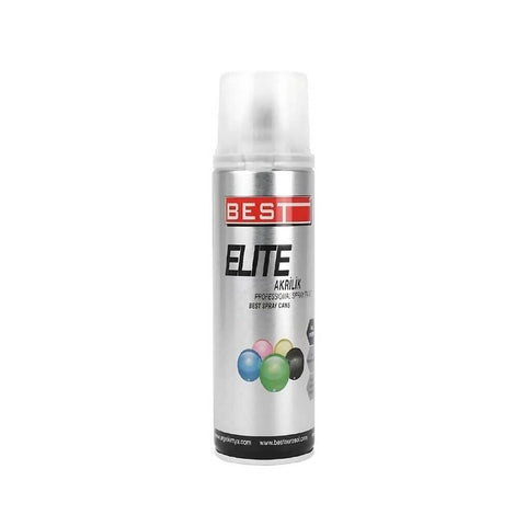 Best Elite Akrilik Sprey Boya, RAL= 9001 - Beyaz,  400 ml, Dayanıklı
