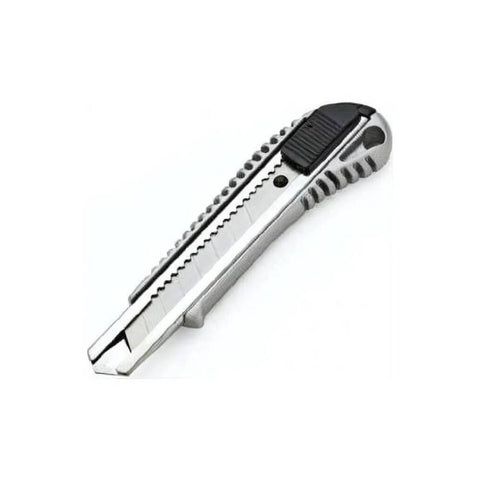 Cosso Maket Bıçağı, 18 mm, Alüminyum Gövde, Dayanıklı ve Keskin