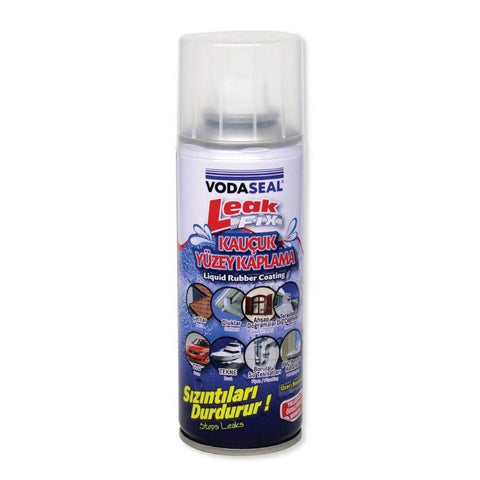 Vodaseal Leak Fix Sprey, Kauçuk Kaplama, 400 gr, Sızdırmaz, Dayanıklı