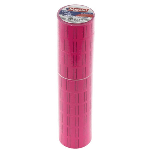 Bigpoint Etiket, İz Bırakmaz, Uzun Ömür, 6000 Etiket, 600x10, Pembe