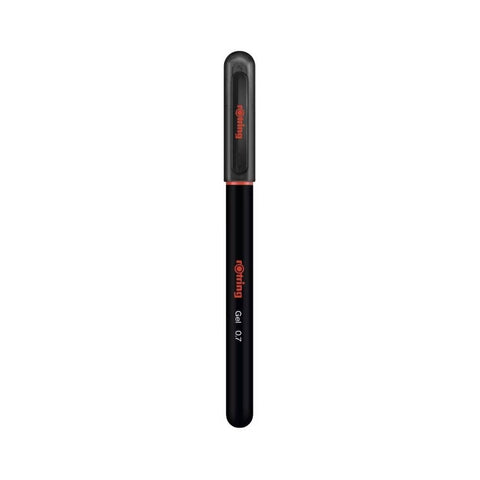 Rotring Jel Kalem 0.7 mm, Ergonomik Tutma Tasarımı, Siyah