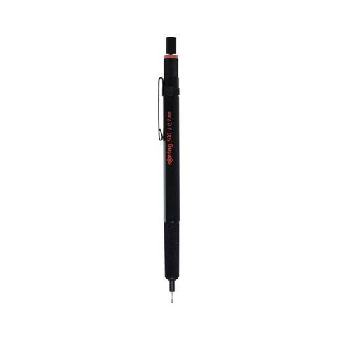 Rotring 500 Versatil Kalem 0.7 mm, Teknik Çizim, Metal Uçlu, Siyah