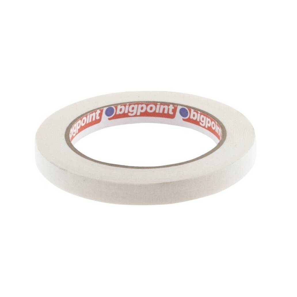 Bigpoint Maskeleme Bandı, 12 mm x 40 m, Hotmelt Tutkallı, Özel Yapışma