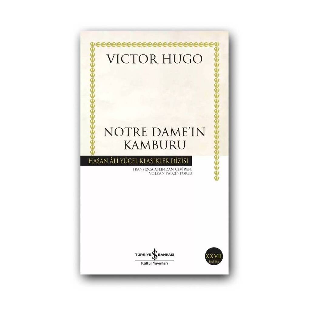 Notre Dame’ın Kamburu, Victor Hugo, Fransız Romanı, Karton Kapak