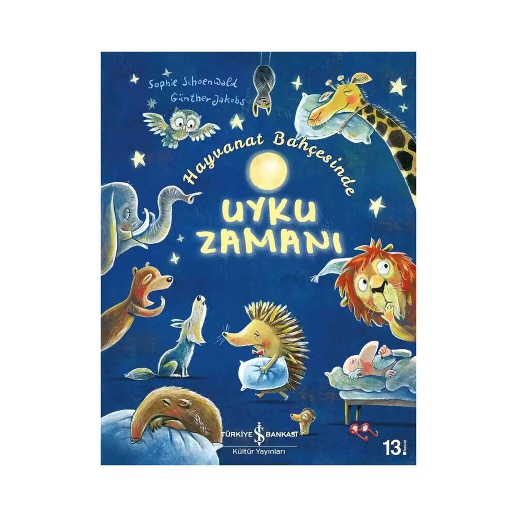 Hayvanat Bahçesinde Uyku Zamanı, Sophie Schoenwald, Okul Öncesi Kitap
