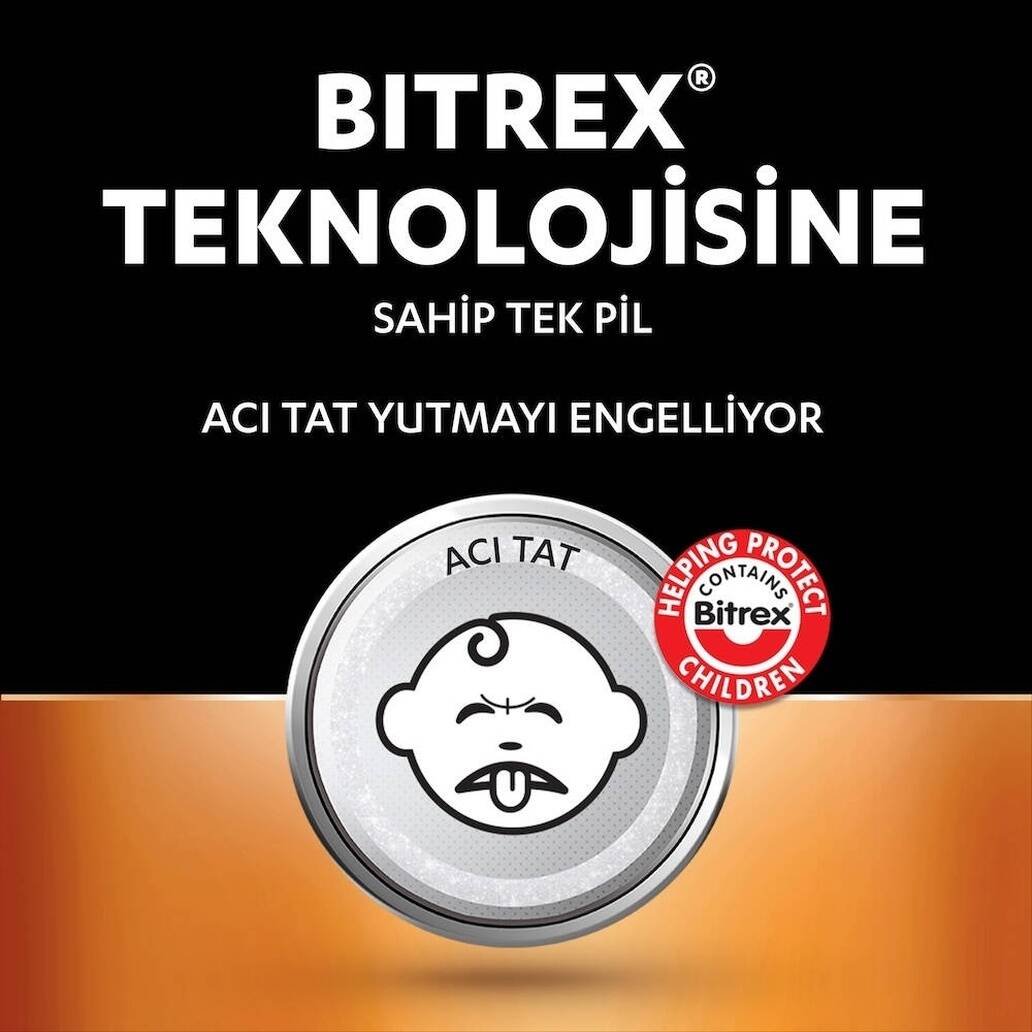 Duracell 3V Lityum Düğme Pil, 2'li, CR2032 - Uzun Ömürlü Güvenlik