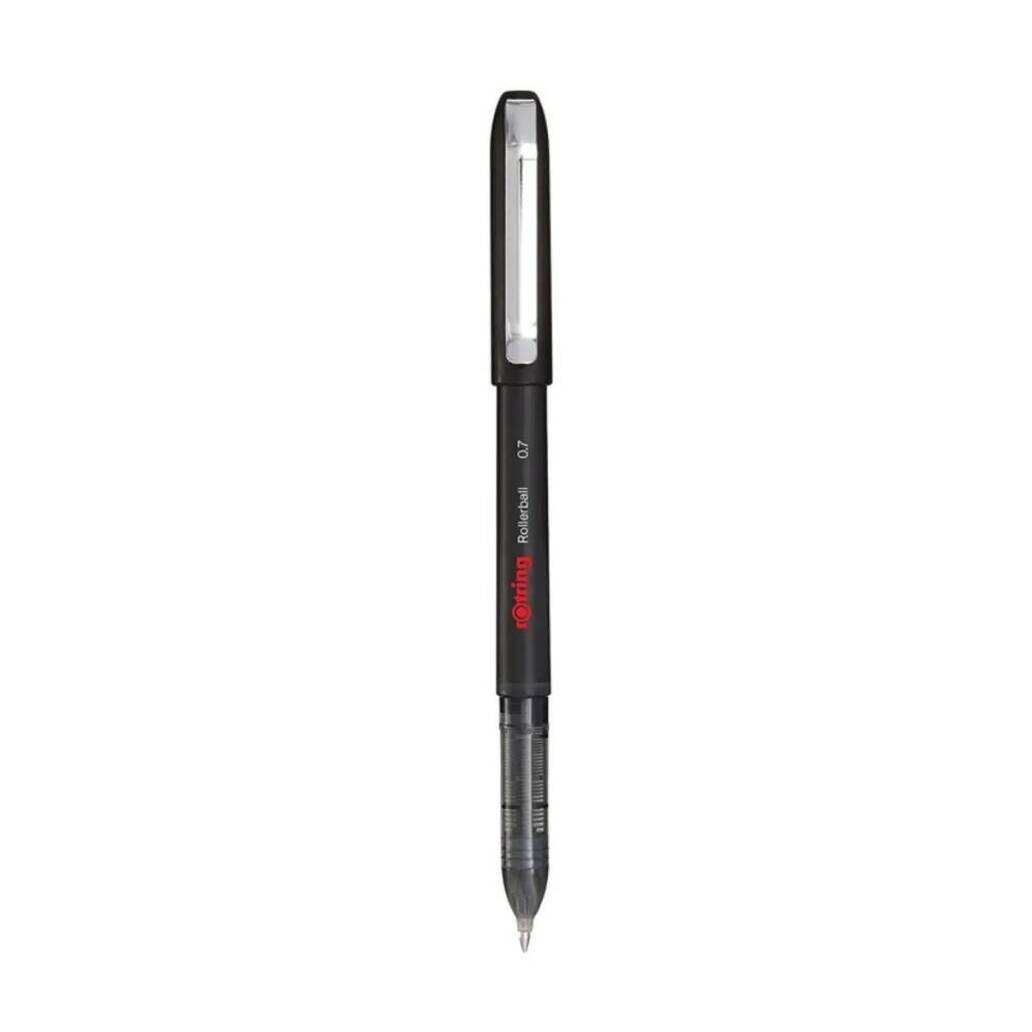 Rotring Roller Kalem,0.7 mm,  Hızlı Kuruyan Mürekkep, Siyah