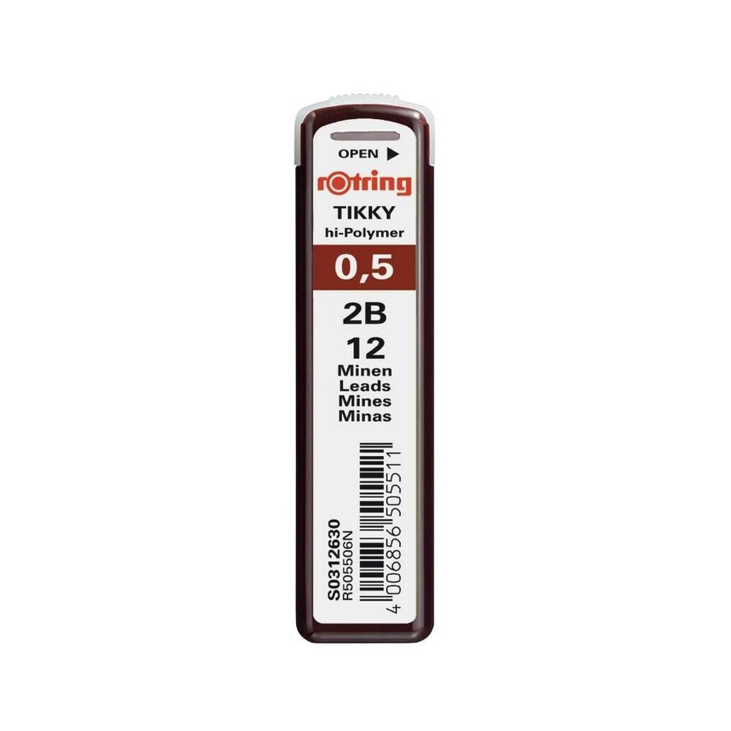 Rotring Tikky Versatil Okul Seti, 0.5 mm, 3'lü Set, Bordo
