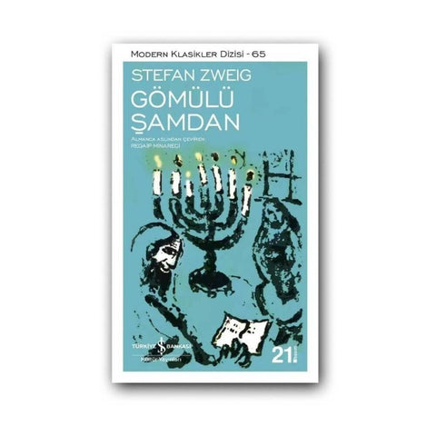 Gömülü Şamdan, Stefan Zweıg, Edebiyat, Klasik Roman, Karton Kapak