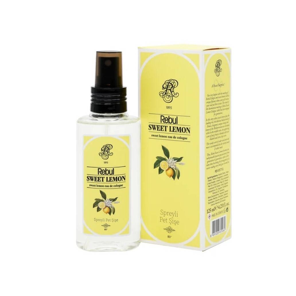 Rebul Kolonya, Spreyli, Sweet Lemon, 125 ml Şişe