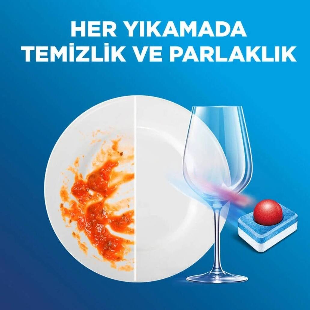 Finish Bulaşık Makinesi Deterjanı Tablet, Hepsi Bir Arada, 100'lü