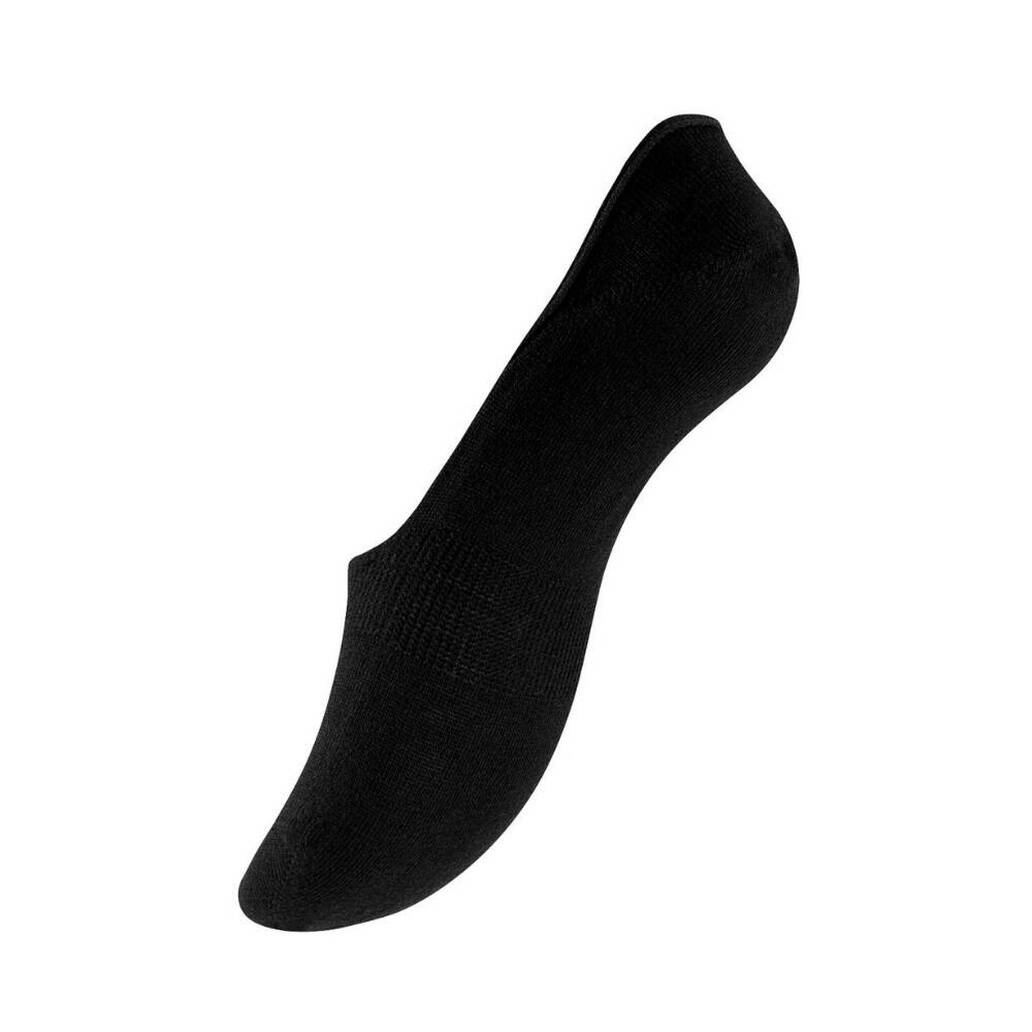 Meristanbul 6'lı Unisex Babet Çorap, 39-42, %80 Pamuklu, Siyah-Beyaz