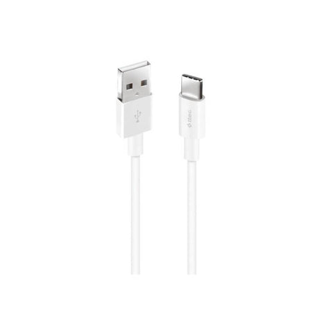 Ttec Şarj Kablosu, 1.2 m, USB-A - USB-C, Beyaz