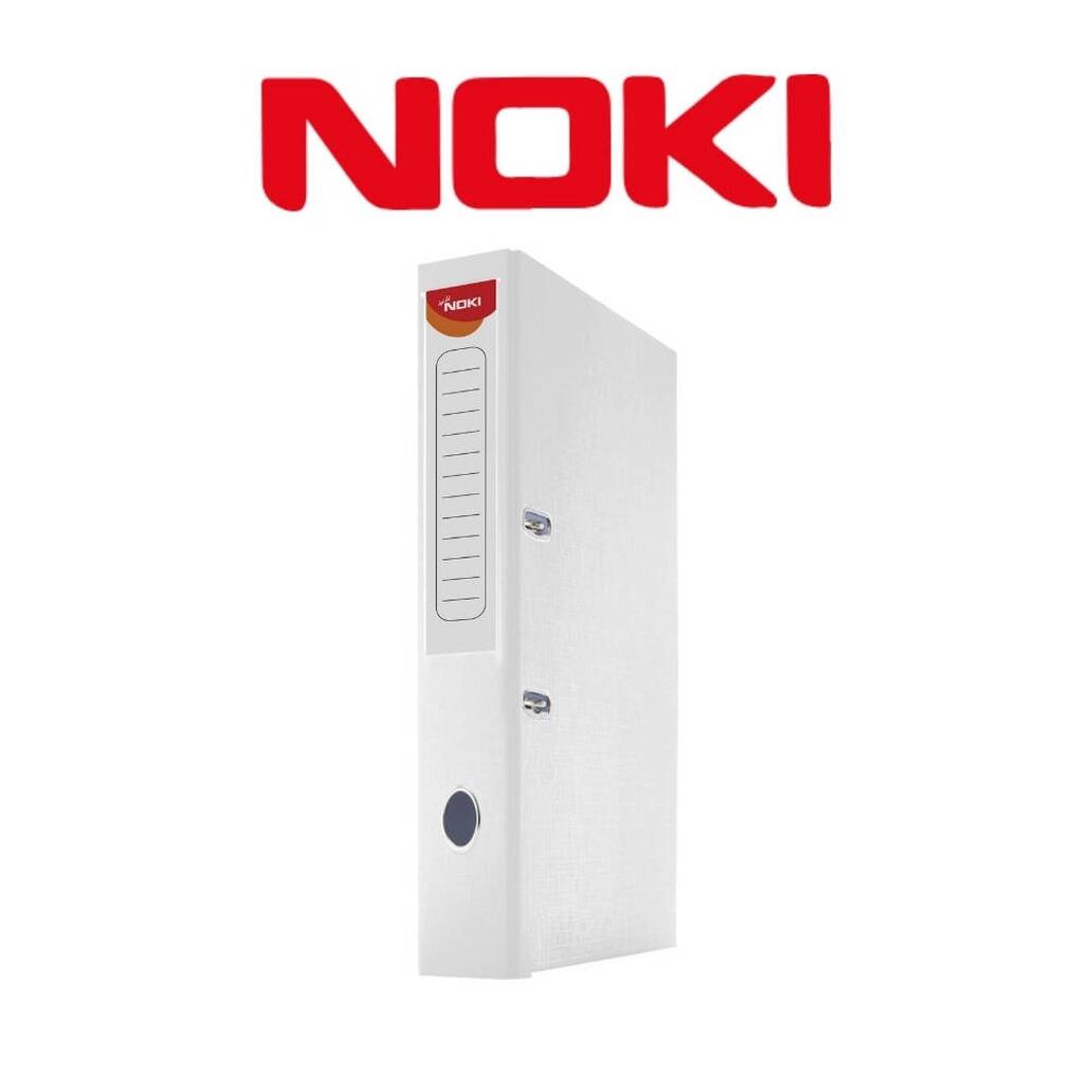 Noki Büro Klasörü, Geniş Çakmaklı, A4 Boyut, Beyaz