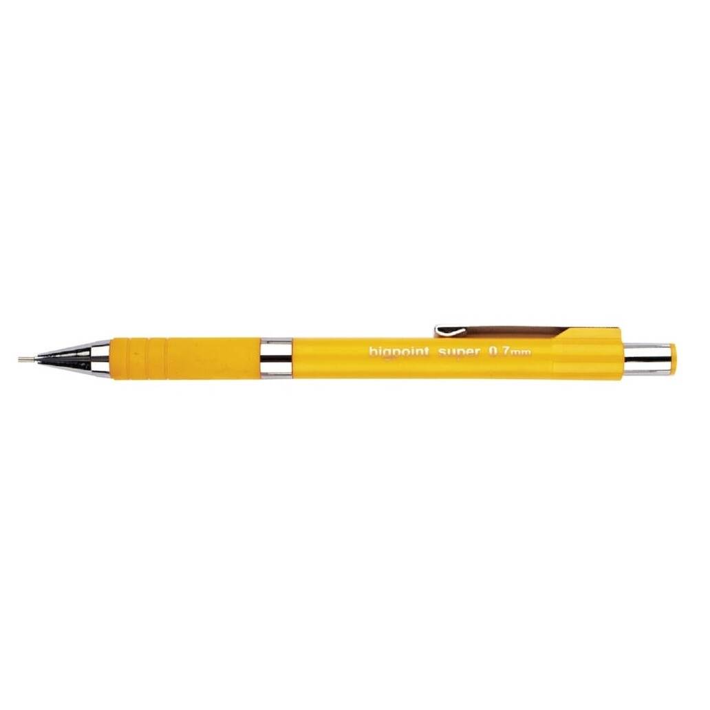 Bigpoint Super Versatil Kalem, 0.7 mm, Gizlenebilir Uçlu, Sarı