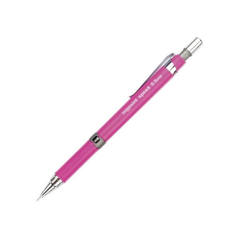 Bigpoint Speed Versatil Kalem, 0.5 mm, Gizlenebilir Uçlu, Pembe