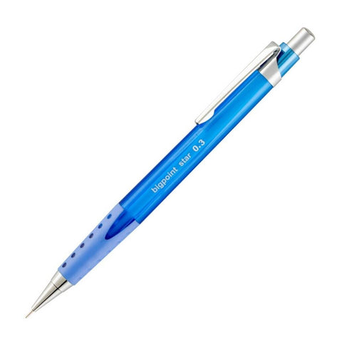 Bigpoint Star Versatil Kalem, 0.3 mm, Metal Uçlu, Mavi