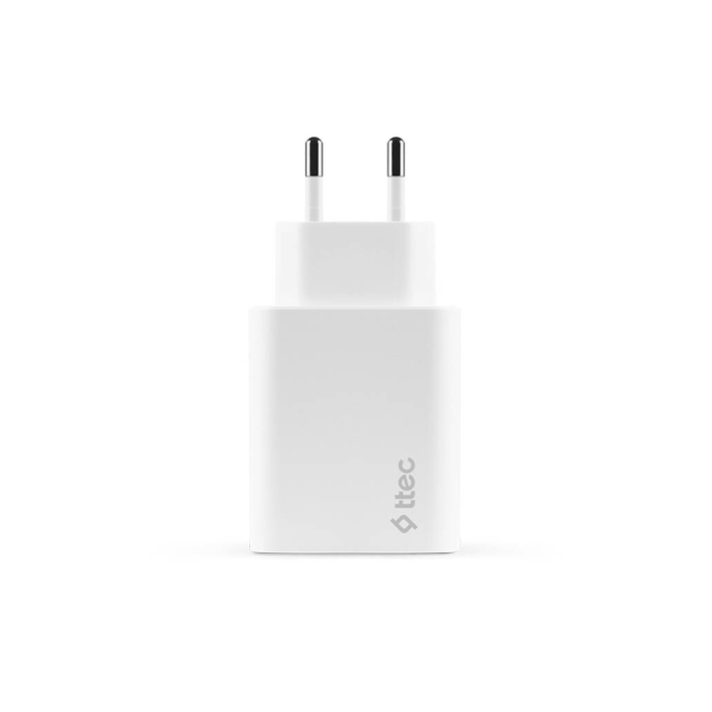Ttec SmartCharger Duo Hızlı Şarj Aleti, USB-C + USB-A, PD 32W