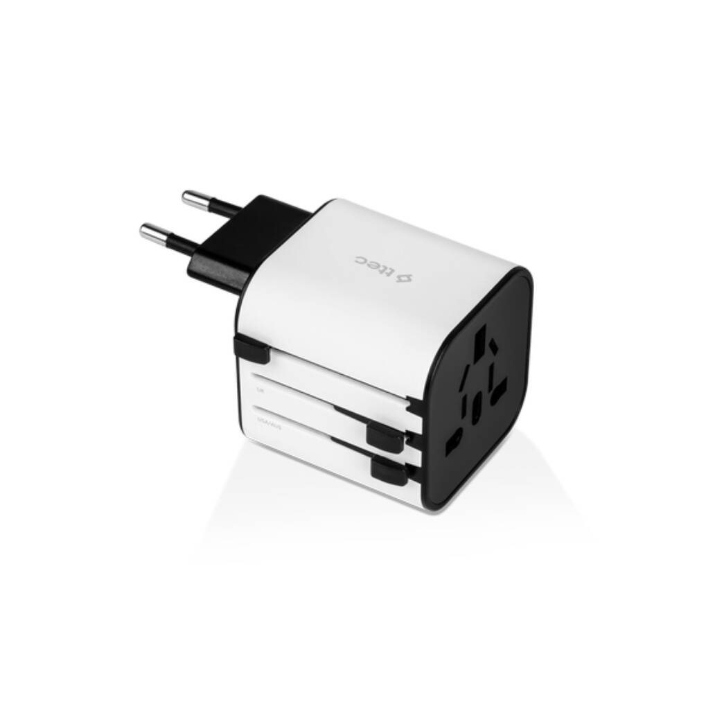 Ttec Evrensel Dönüştürücü Adaptör, Açılır Kapanır Yapı, 3 Farklı Fiş
