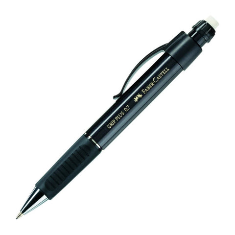 Faber Castell Grip Plus Versatil Kalem, 0.7 mm, Metal Uç, Siyah