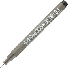 Artline Çizim Kalemi Drawing System 231, 0.1 Siyah, Asitsiz, Dayanıklı ana görseli