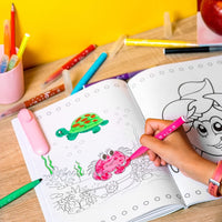 BIC | Kid Couleur Keçeli Kalem, 12 Renk, Canlı ve Yıkanabilir Mürekkep görseli
