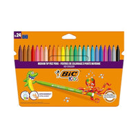 BIC | Kid Couleur Keçeli Kalem, 24 Renk, Canlı ve Yıkanabilir Mürekkep görseli