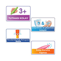 BIC | Kid Couleur Keçeli Kalem, 24 Renk, Canlı ve Yıkanabilir Mürekkep görseli