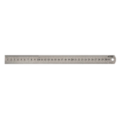 Bigpoint Çelik Cetvel, Paslanmaz, 30 cm, Çift Taraflı Ölçüm, Uzun Ömür ana görseli