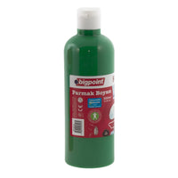 Bigpoint Parmak Boyası, 500 ml, Güvenli, Parmak ve Fırça Uyumlu, Yeşil görseli