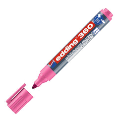 Edding Cap Off E-360 Beyaz Tahta Kalemi, Pembe,Yuvarlak 1,5-3 mm Uç ana görseli