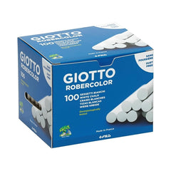 Giotto Robercolor Tozsuz Tebeşir, 100'lü, Beyaz, Kalsiyum Karbonatlı ana görseli