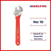 İzeltaş | İzole Kurbağacık Pense, No: 10, Güvenli ve Dayanıklı Kavrama görseli