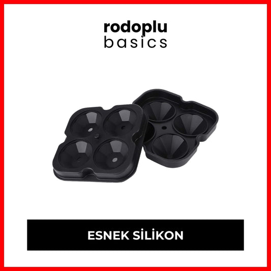 Rodoplu Basics | Elmas Şekilli Buz Yapma Kalıbı - Rodoplu Store