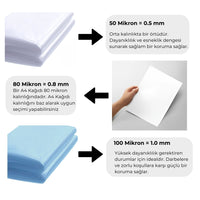 Rodoplu Basics | Hışır Örtü, Naylon Örtü, Su ve Toz Geçirmez Boya Badana ve Taşıma Örtüsü, İnce, 50 m² görseli