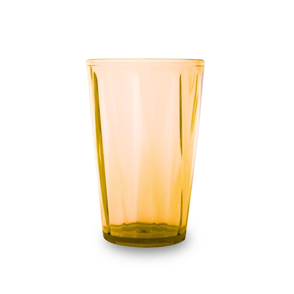 Rodoplu Basics Meşrubat Bardağı, Turuncu, Kırılmaz, Cam Görünümlü Plastik Bardak, 400 ml ana görseli